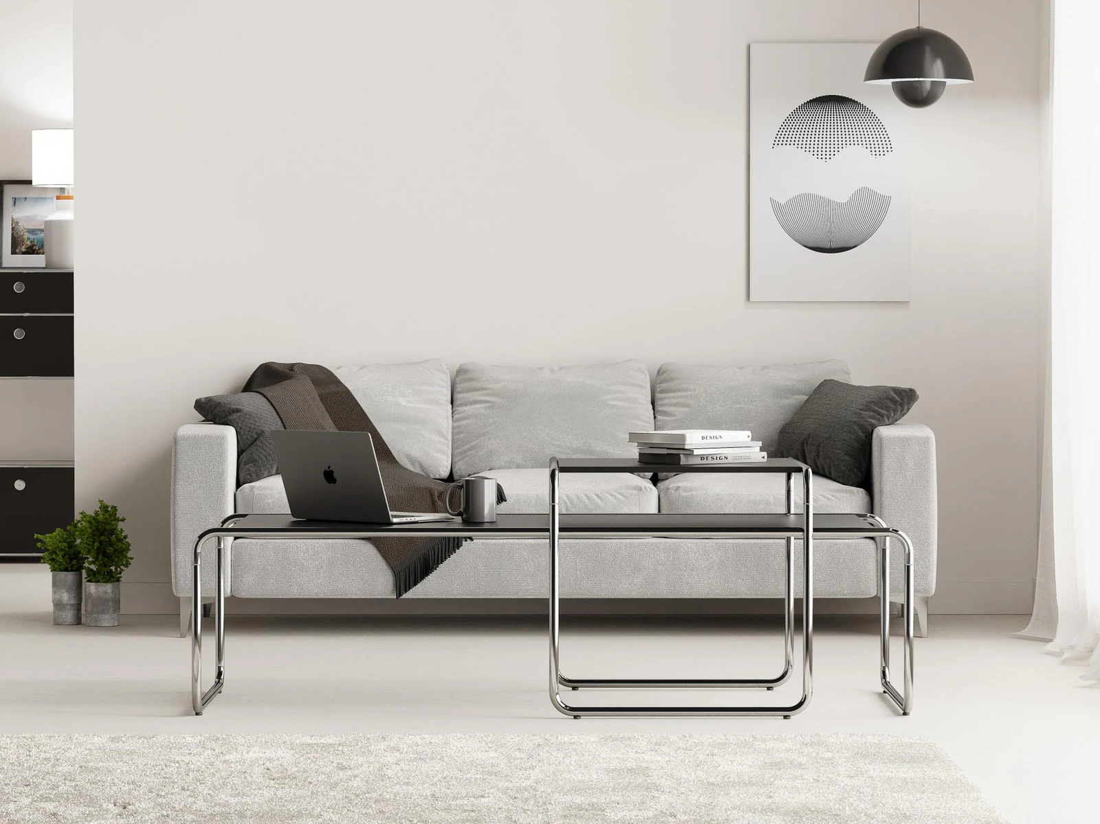 Framed Modular Bench image 1
