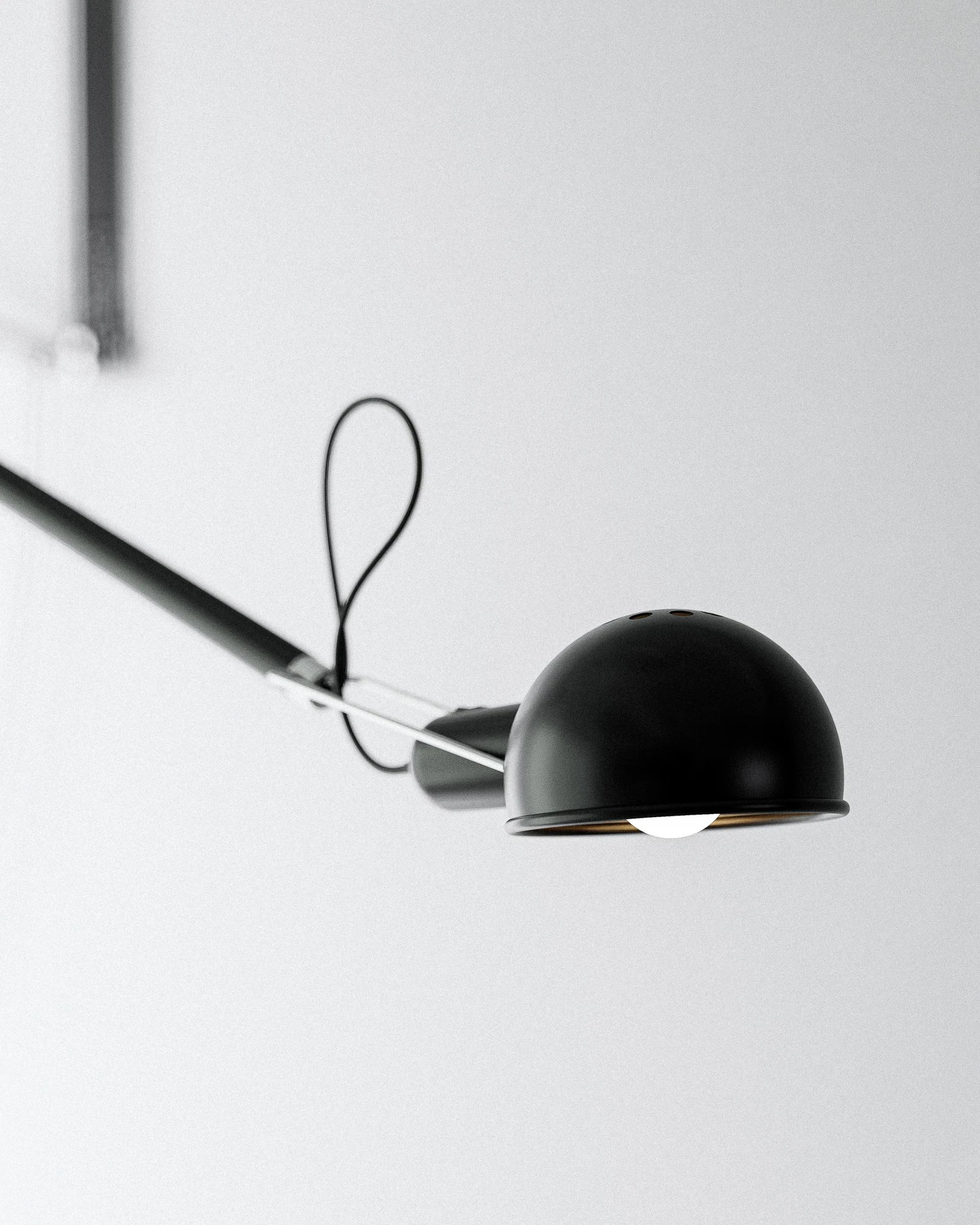 Black Globe Pendant Light image 1